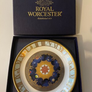 ロイヤルウースター 2000年限定版　ミレニアムプレート Royal Worcester Millenium - Etsy