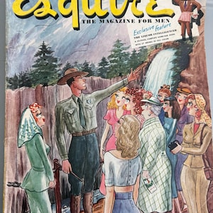 Vintage Esquire Magazines - Etsy