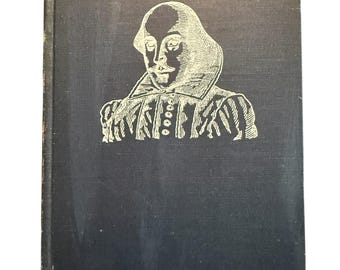 1982 Illustrated Stratford Shakespeare Complete Works Plays Poems Sonnets Hardcover Chancellor Press Vintage