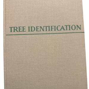 1958 The Tree Identification Book George W.D. Symonds Vintage Botany Forestry Field Guide Illustrated Hardcover
