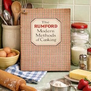 The Rumford Modern methods of cooking the wholesome baking company waffles crullers Rumford Co Providence Rhode Island