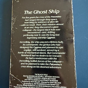 The Black Hole 1979 Paperback Novelization Alan Dean Foster Sci Fi Book image 2
