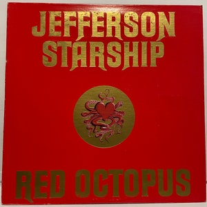 Jefferson Starship Red Octopus vinyl album