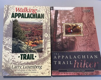 Hiking the Appalachian Trail two books