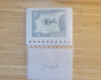 Spiral-Bound Mini Cash Envelopes