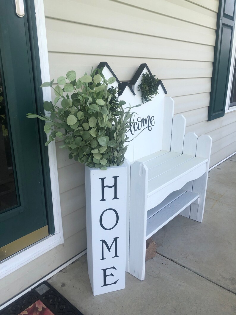 White floor vase farmhouse vase entryway decor large floor Etsy