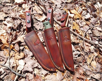 Mora Garberg & Kansbol Hand Made Leather Bushcraft Sheath