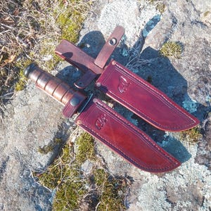 Hand Crafted Ka-Bar Sheath