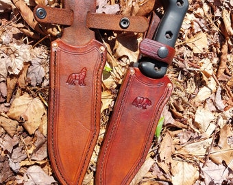 Becker BK7 Hand Made Leather Sheath