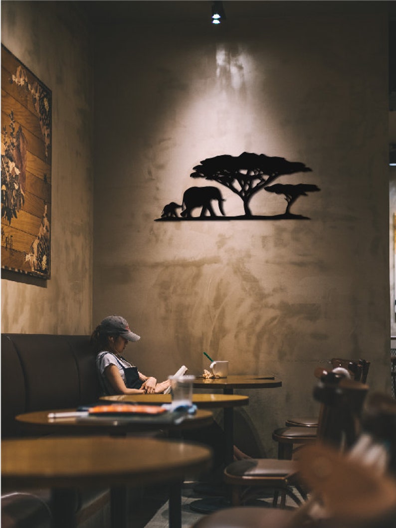 Best Metal Decor Nature Wall Art Portrait. | Etsy