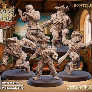Old World - Human Booster Pack - Fantasy Football Team - UGNI Miniatures