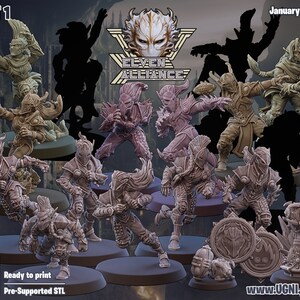 Elven Alliance - Fantasy Football Team - UGNI Miniatures