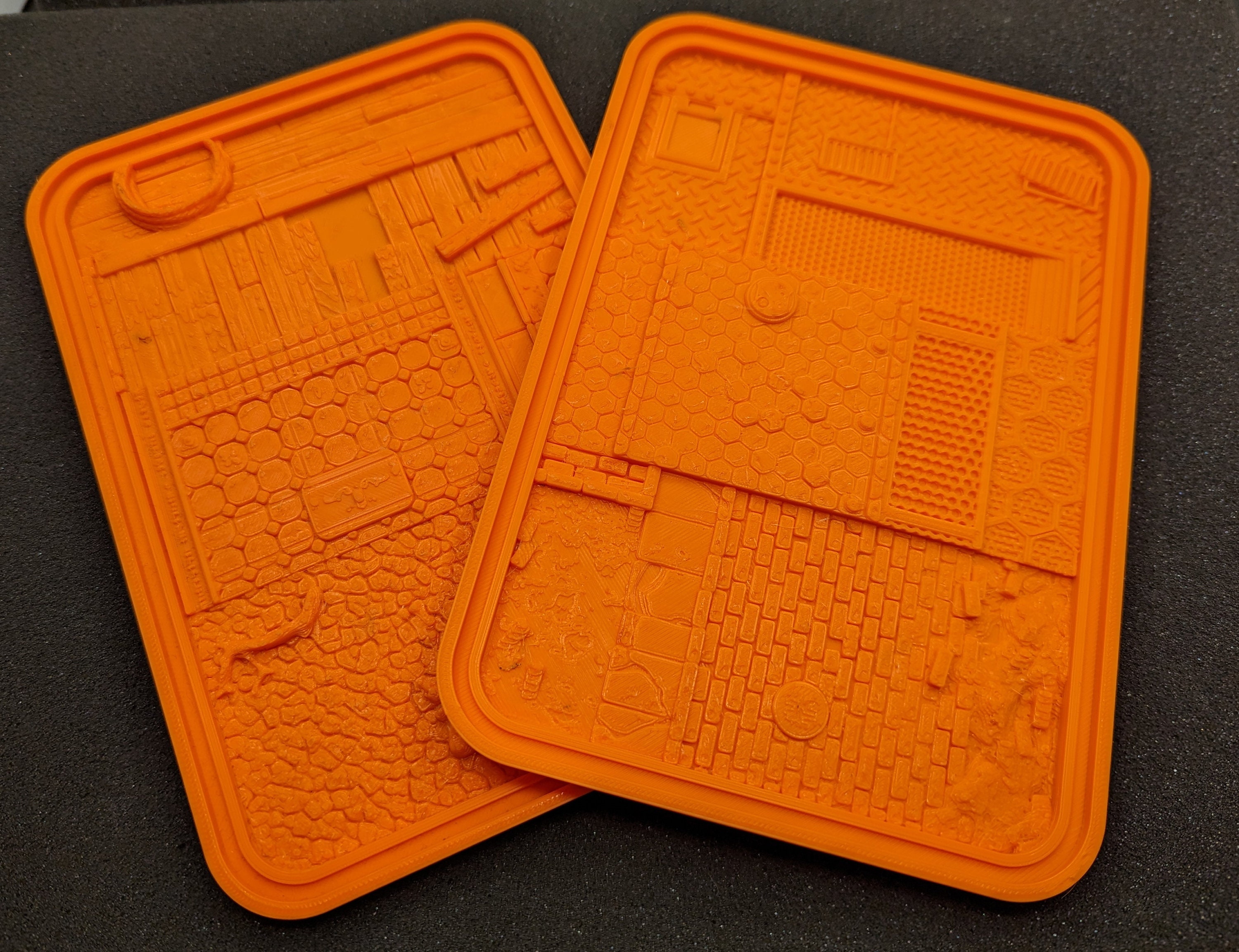 Texture Palette for Dry Brushing Fantasy Elements the Etsy UK