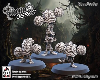 Goblin Cheerleaders - Fantasy Football Team - UGNI Miniatures