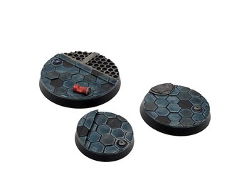 City Sci-Fi Round - High Res RPG Bases - Singles and Multi Packs - Txarli Factory