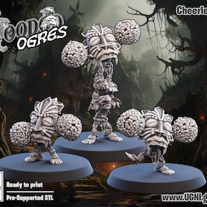 Goblin Cheerleaders - Fantasy Football Team - UGNI Miniatures