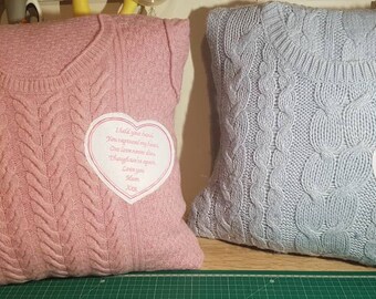 etsy memory pillow