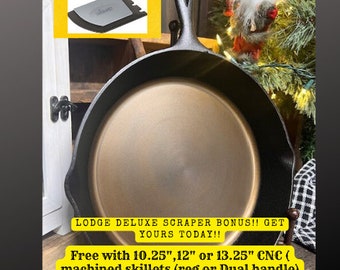 Cast Iron Skillet Smooth Ground Pan 12 Inch 