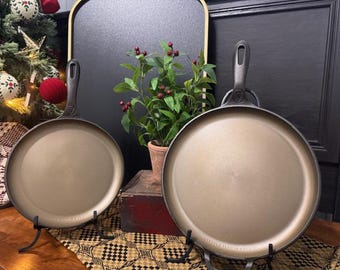 Cast Iron Griddle - CNC Machined Smooth | Lodge (10.25") or Victoria (10", 12")