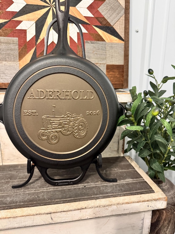 Personalized Cast Iron Skillet - Victoria Brand