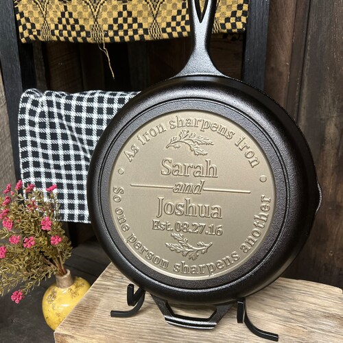 custom cast iron waffle maker