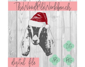 Download Christmas Goat Svg Etsy Yellowimages Mockups