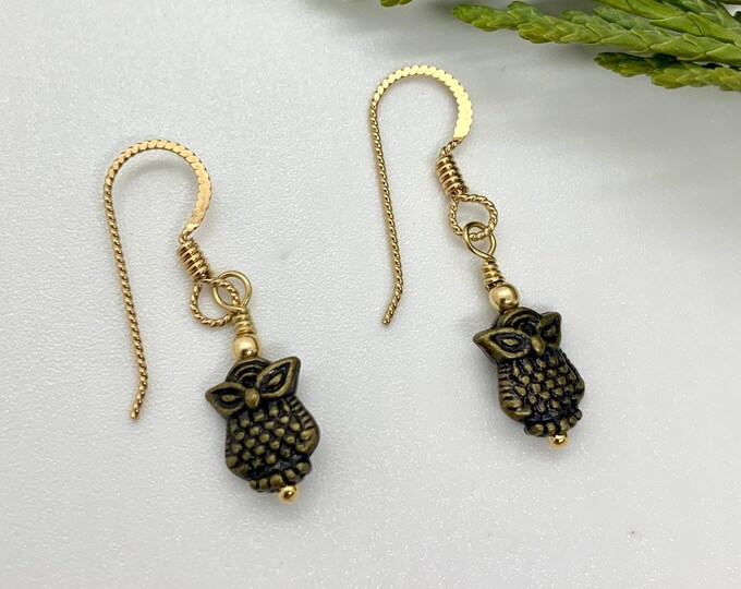 Petite Chouette Earrings