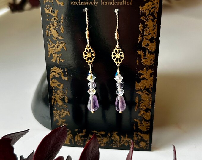 Samantha’s Amethyst Earrings