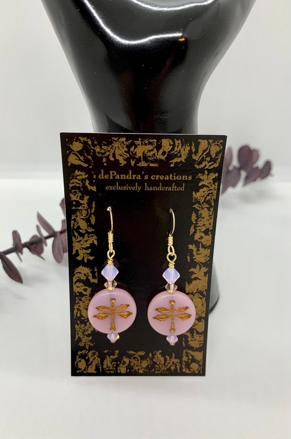 Libella Crystal Dragonfly Earrings Libella Crystal Dragonfly Earrings