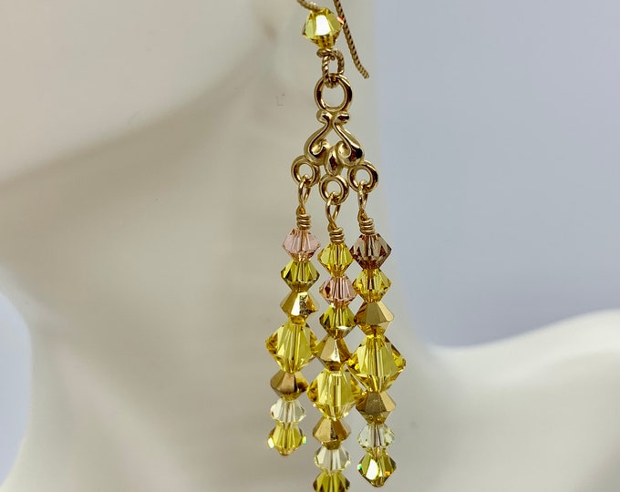 Geislandi Austrian Crystal Earrings