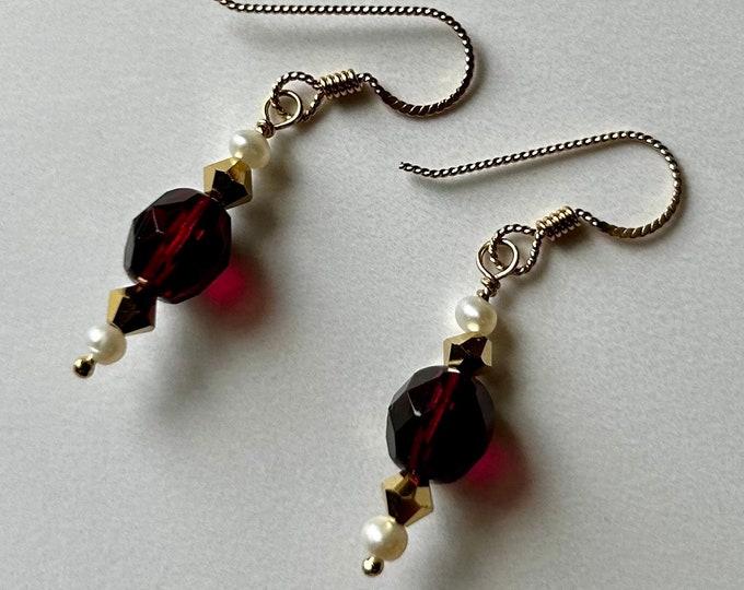 Eve’s Austrian Crystal Earrings