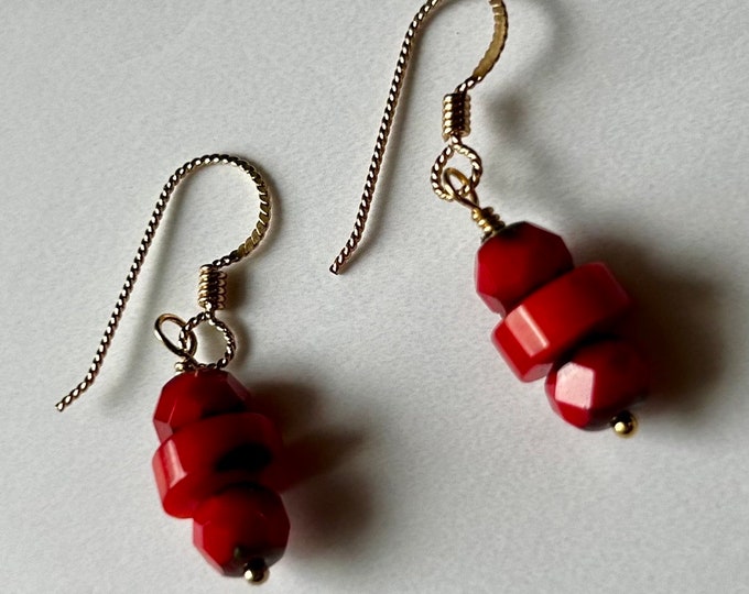 Charice’s Genuine Coral Earrings