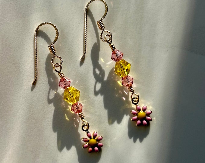 Zera Austrian Crystal Dangle Earrings