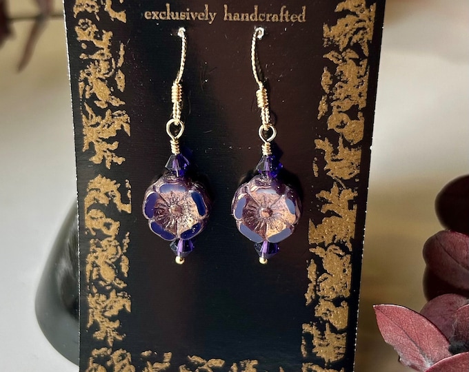 Maeve’s Czechoslovakian Glass Earrings