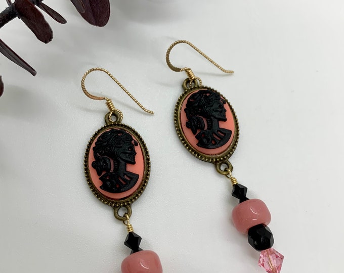 Emily Cameo Earrings