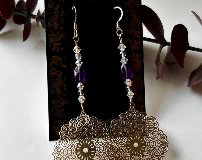 Sarah’s Amethyst Earrings