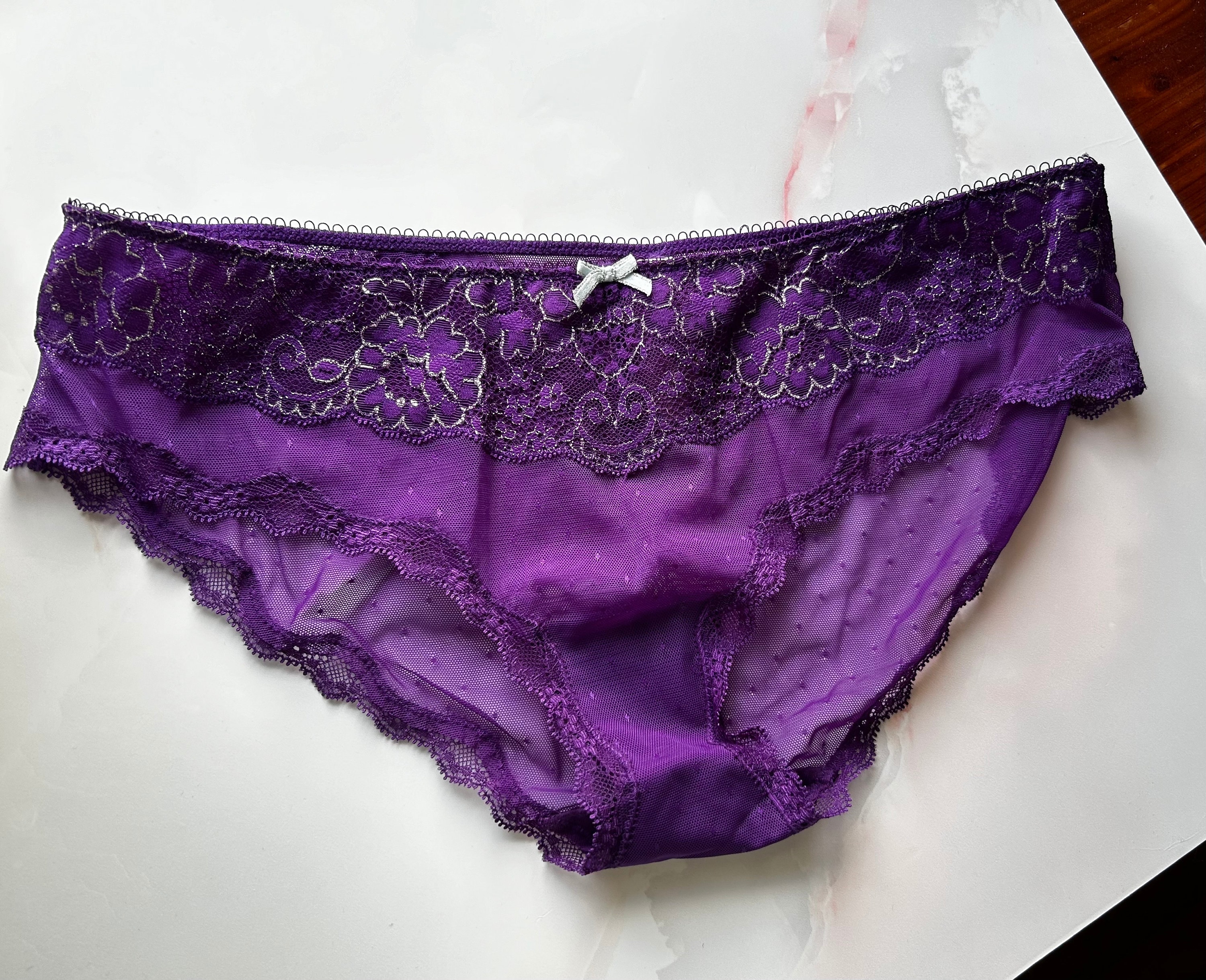 Victoria's Secret Very Sexy Rhinestones Bombshell Shine Strap Brazilian  Panty Color Purple Size Small New, Purple, Small : : Clothing,  Shoes & Accessories