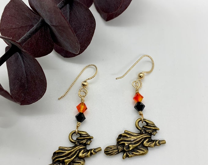 Witches Flight Dangle Earrings