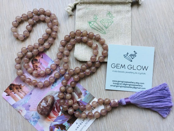 Etsy mala beads deals