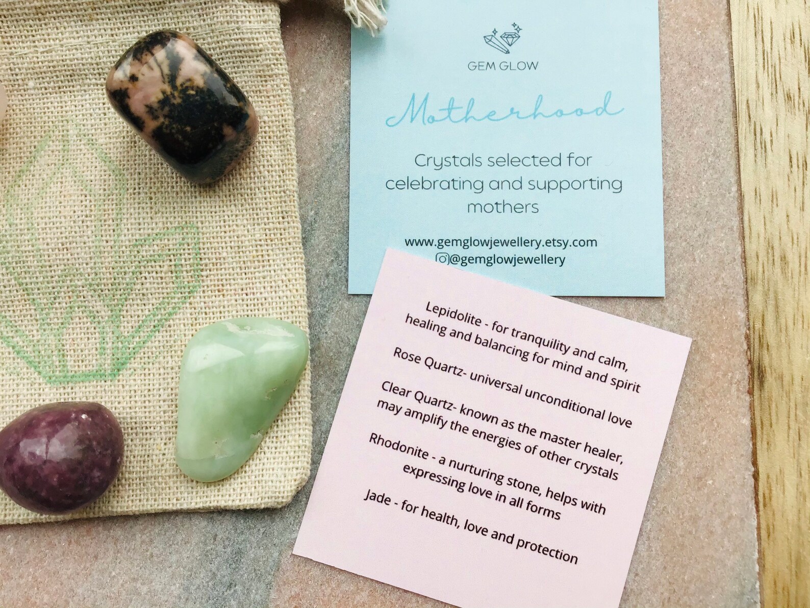 Crystals Healing Crystals MUM Crystals for Mothers Day Etsy