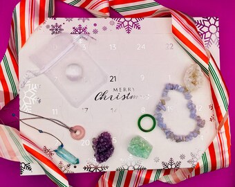 Calendario Dell'Avvento 2025 Con Cristalli E Pietre - 24 Giorni Di Gemme Per Bambini E Collezionisti