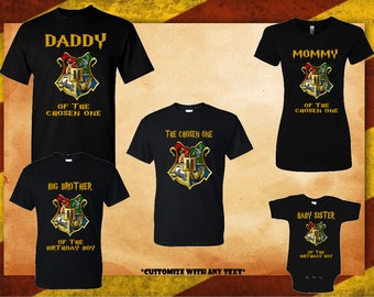 Harry Potter Birthday Shirt Etsy