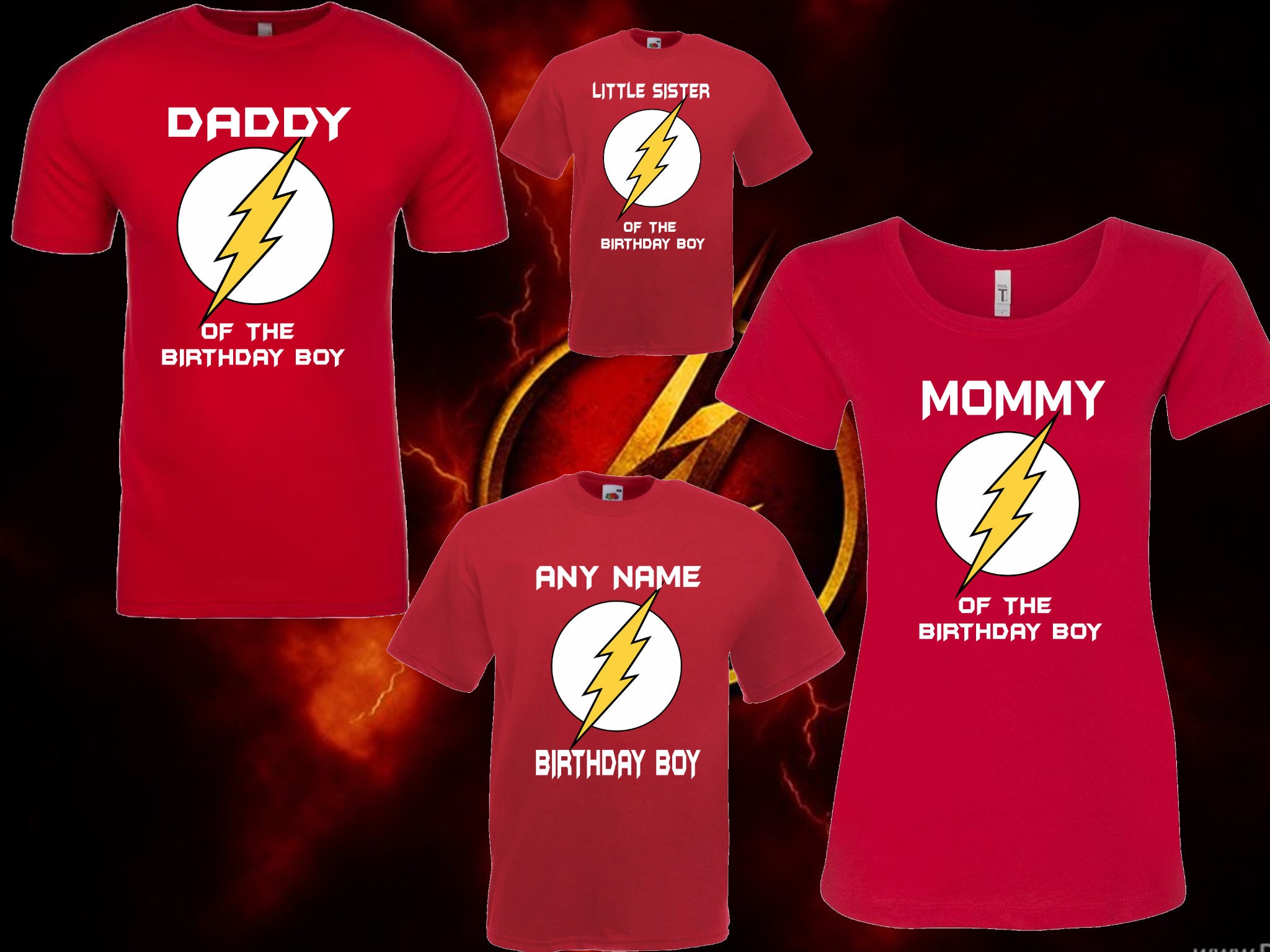 the flash birthday shirt