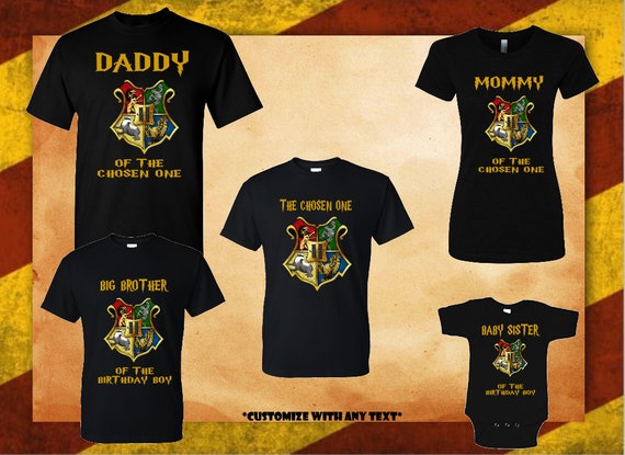 HARRY POTTER HOGWARTS Birthday Boy or 