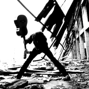 A spoof of the cover for The Clash album &quot;London Calling&quot;. Digital Download