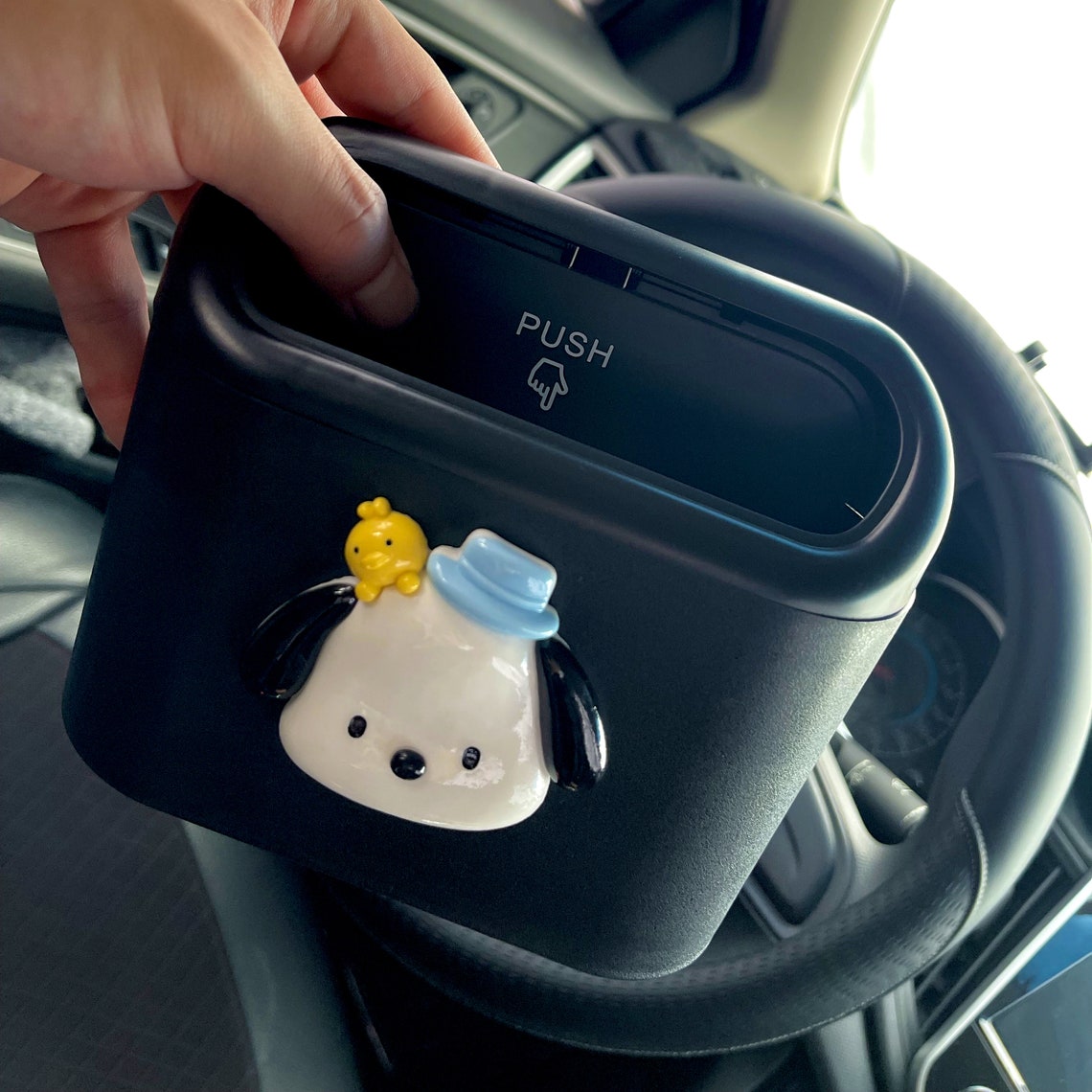 Kuromi Car Trash Can Vehicle Garbage Can Car Door Trash Can Etsy