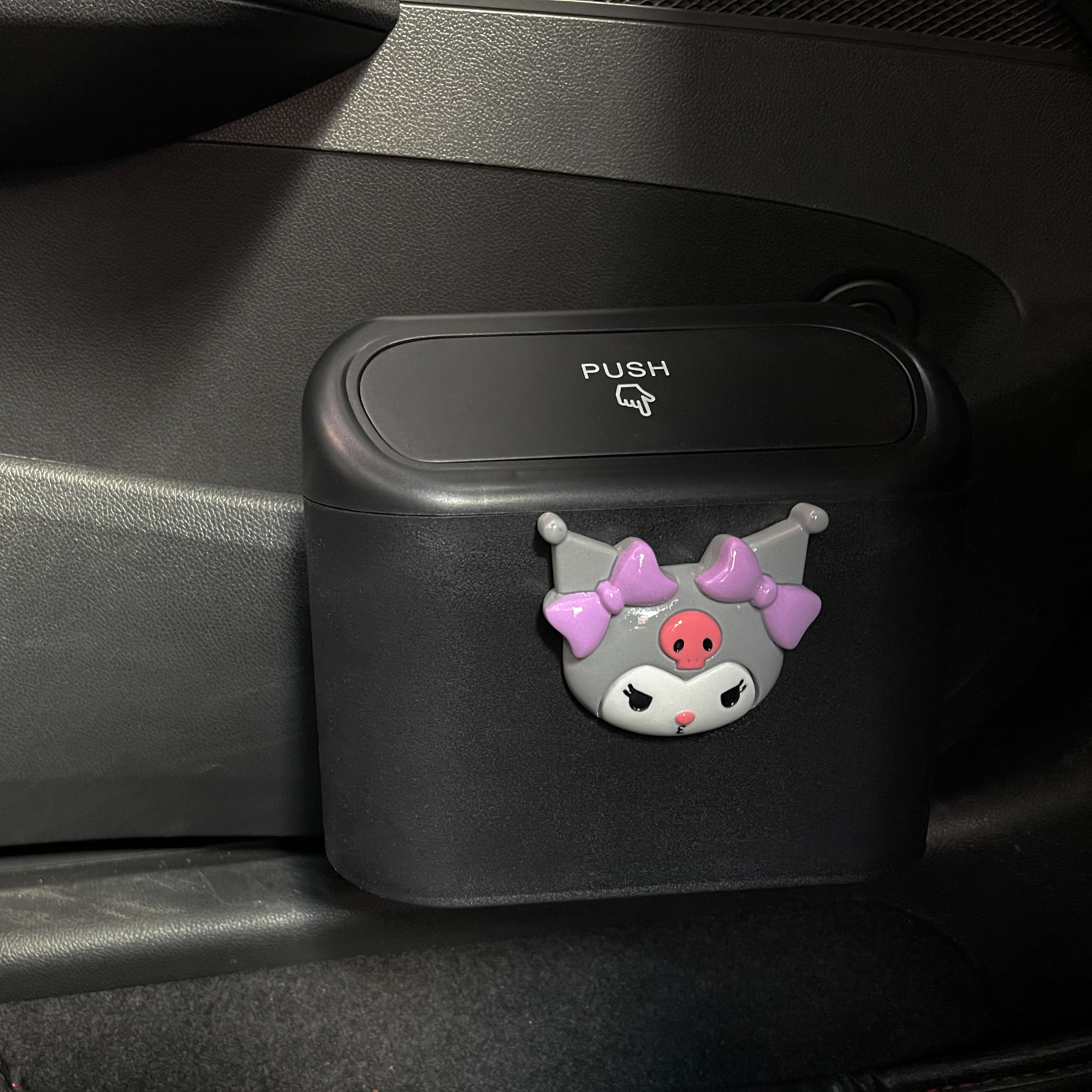 Kuromi Car Trash Can Vehicle Garbage Can Car Door Trash Can Etsy