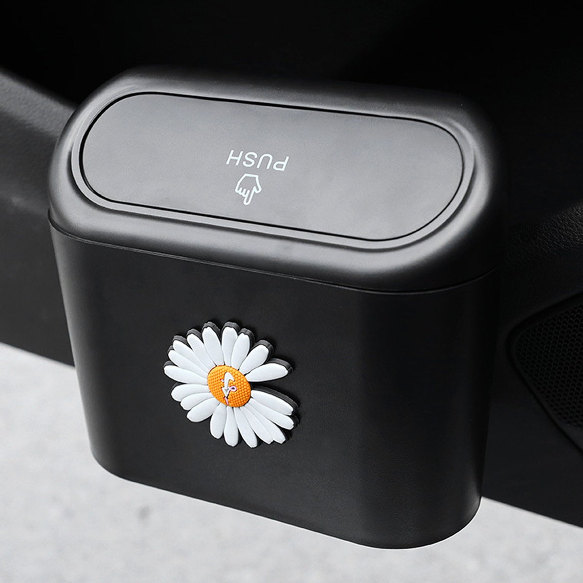 Car Door Trash Can Vehicle Garbage Can Car Trash Can Daisy Etsy