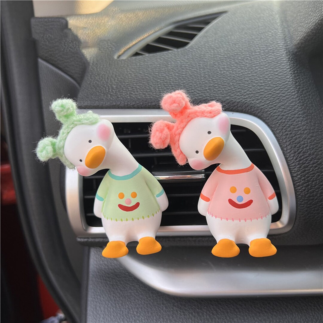 Crooked Duck Air Outlet Clip Car Accessories Cute Air Outlet Etsy