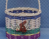 Touch of blue Easter Basket